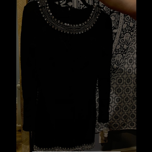 Silky Long Sleeve Dress - Picture 4 of 4